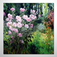 油畫 歐式印象花園 3768 方形 多彩 ...